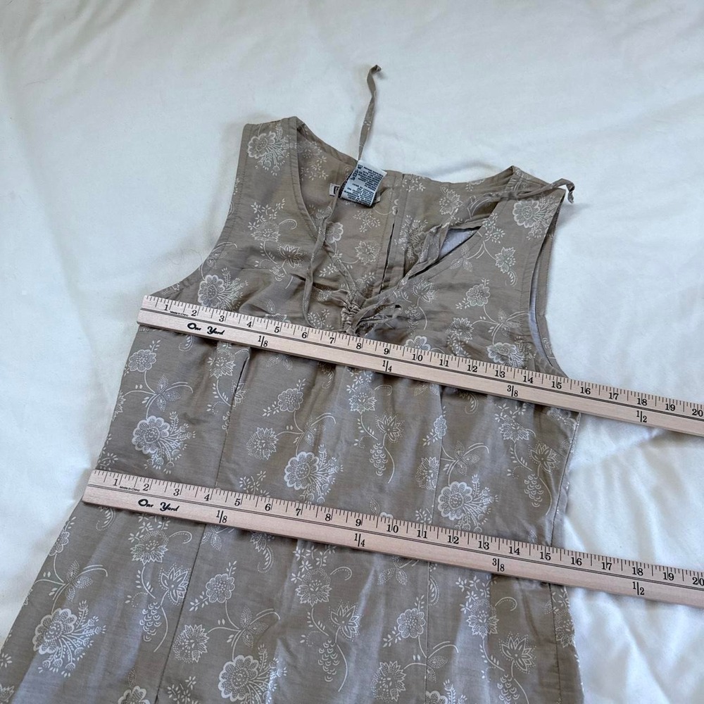 Y2K faded glory beige mini dress size small - Picture 4 of 5